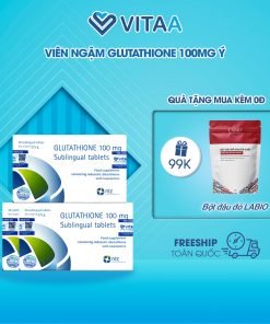 Viên Ngậm Trắng Da Glutathione 100mg