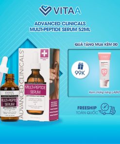 Advanced Clinicals Multi-Peptide Anti-Wrinkle Serum 52ml