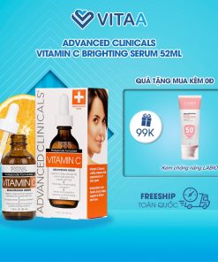 Advanced Clinicals Vitamin C Brightening Serum 52ml - Dưỡng ẩm & Sáng da